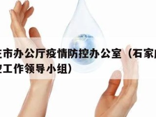 石家庄市办公厅疫情防控办公室（石家庄市疫情防控工作领导小组）
